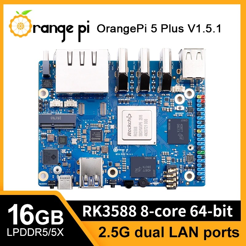 TopElec Orange Pi5 Plus 16GB K - Rk3588 Mini Pc Board ulasan dan harga