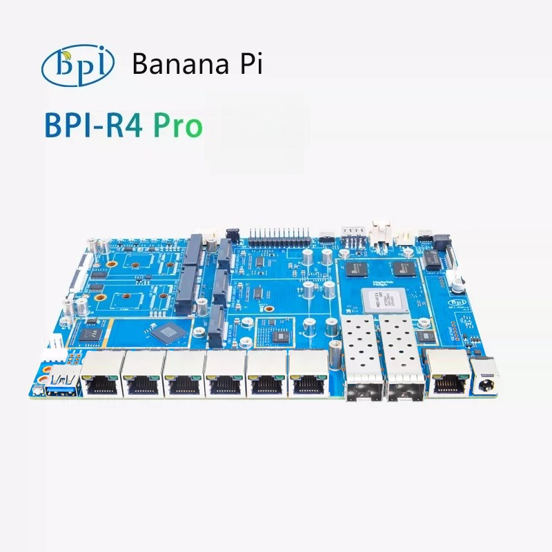 Banana Pi BPI-R4 Pro-4E Papan  - Bananapi Bpi R4 Wifi 7 ulasan dan harga