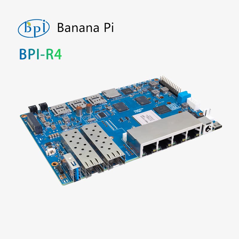 Banana Pi BPI-R4 Papan Pengemb - Bananapi Bpi R4 Wifi 7 ulasan dan harga